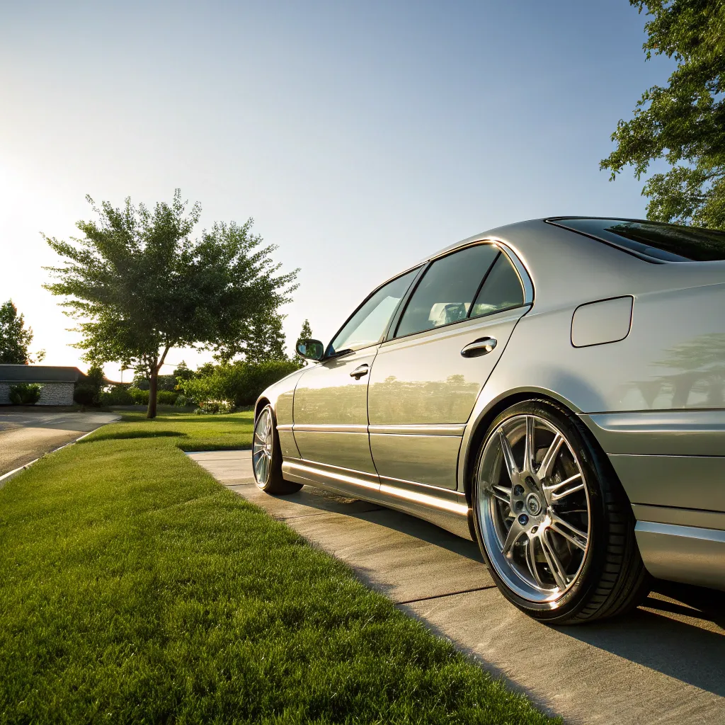 Shiny Clean Car